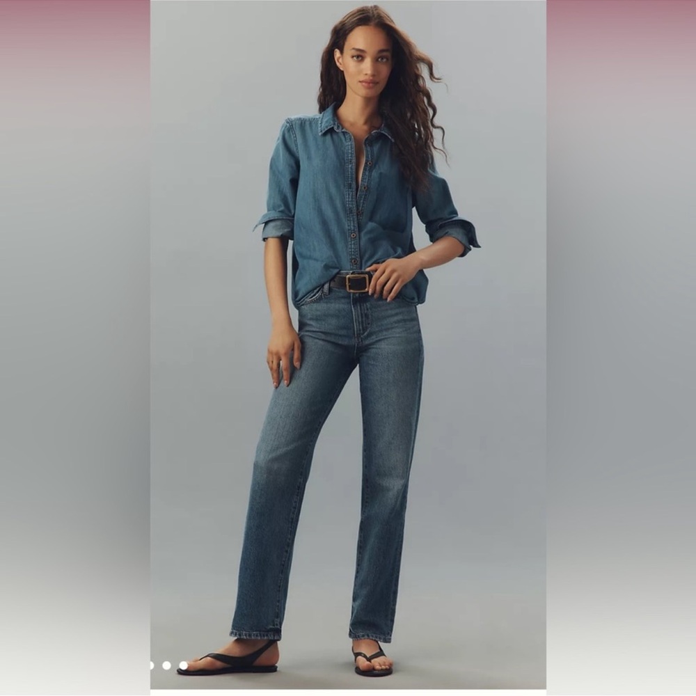 JOES JEANS Straight Leg Women’s Size 27 EUC $180 34” Inseam CDW